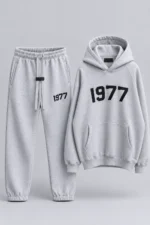 ESSENTIALS Grey Tracksuit