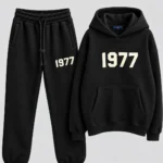 ESSENTIALS Black Tracksuit