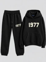 ESSENTIALS Black Tracksuit