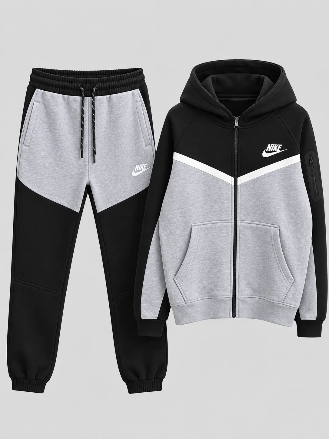 ChatGPT Image Sep 27, 2026, 12_14_38 AM_result NIKE Black - Grey Tracksuit - Image 1