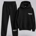 ESSENTIALS Black Tracksuit
