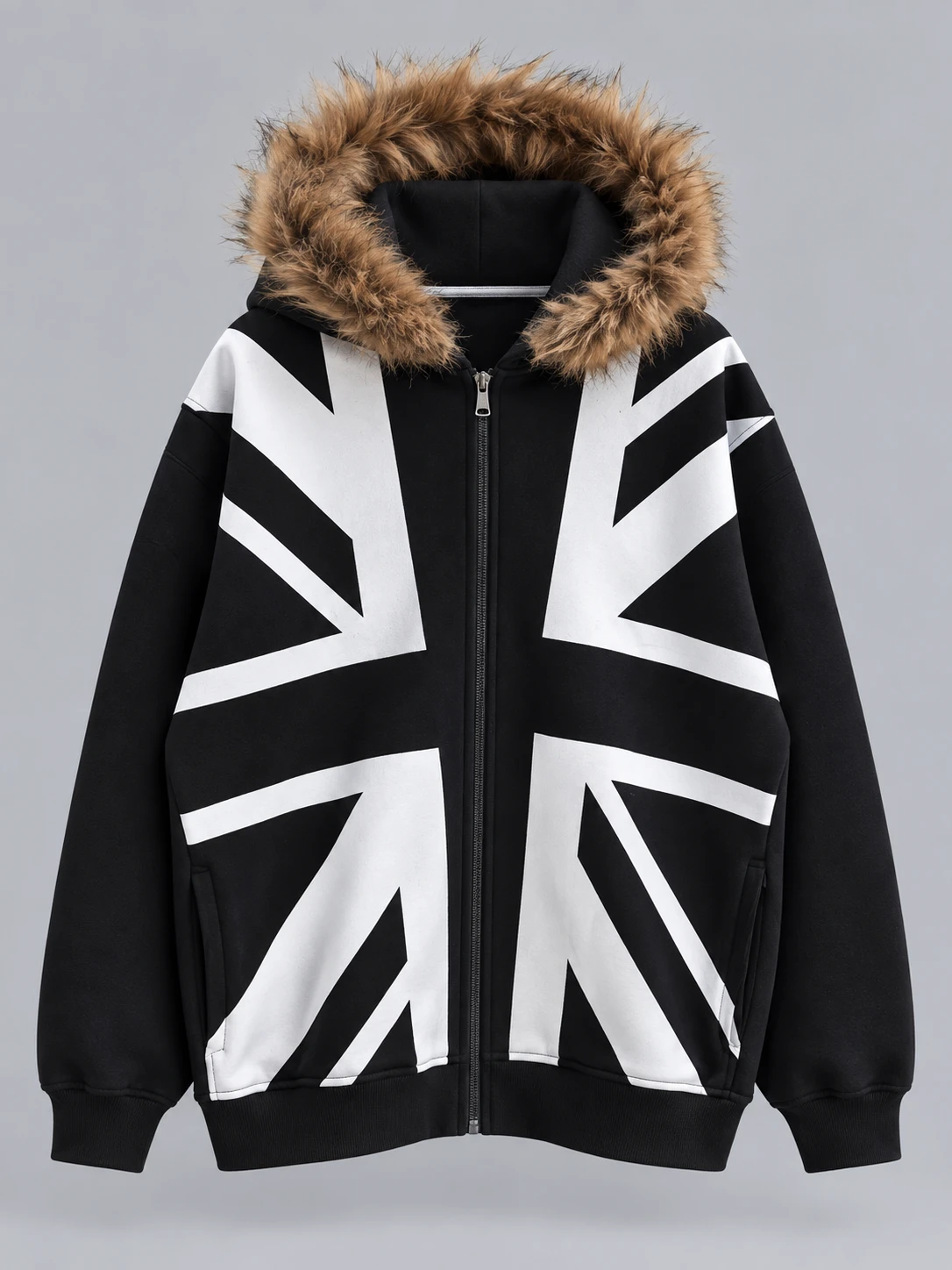 ChatGPT Image Sep 28, 2026, 04_10_49 AM_result Black Zip-Up Hoodie - Image 1
