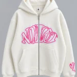 A.R.E Off white Zip-Up Hoodie