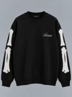 AMIRI Black Crew Neck Sweatshirt