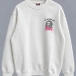 BAPE White Crew Neck Sweatshirt