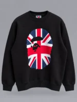 BAPE Black Crew Neck Sweatshirt