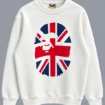 BAPE White Crew Neck Sweatshirt