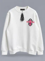 Chrome Hearts White Crew Neck Sweatshirt