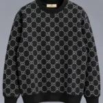 GUCCI Black Crew Neck Sweatshirt