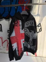 A.E Black Zip-Up Hoodie - Image 2