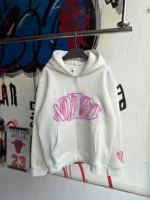 A.R.E Off white Zip-Up Hoodie - Image 2