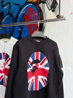 BAPE Black Crew Neck Sweatshirt - Image 2
