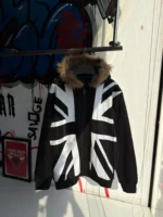Black Zip-Up Hoodie - Image 2