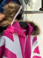 Pink Zip-Up Hoodie - Image 4