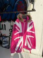 Pink Zip-Up Hoodie - Image 3