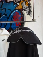 PROGETTO SERIO Black Zip-Up Hoodie - Image 3