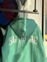 TRUE RELIGION Green Zip-Up Hoodie - Image 2