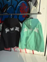 TRUE RELIGION Green Zip-Up Hoodie - Image 4