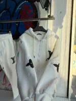 LV White Tracksuit - Image 4