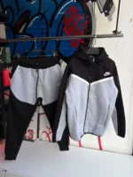 NIKE Black - Grey Tracksuit - Image 2