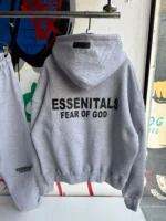 ESSENTIALS Black Tracksuit - Image 5