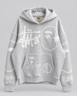 BAPE Grey Hoodie