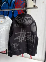 BAPE Black Hoodie - Image 4