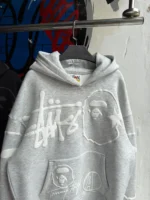 BAPE Grey Hoodie - Image 4