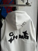 Locally Zip-Up White Hoodie - Image 4
