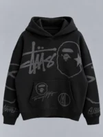 BAPE Black Hoodie